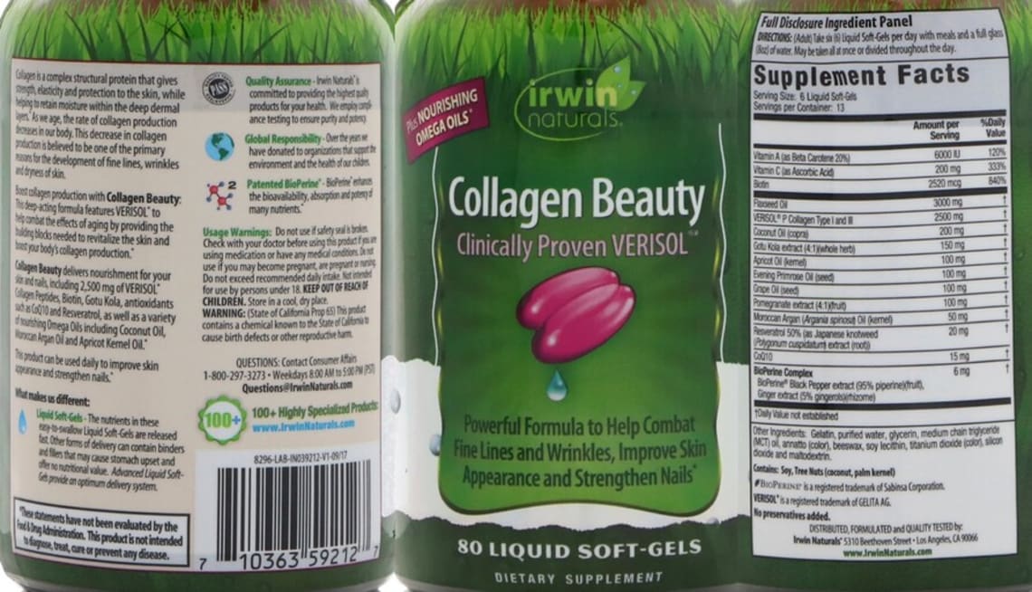 Collagen Beauty from Irwin Naturals