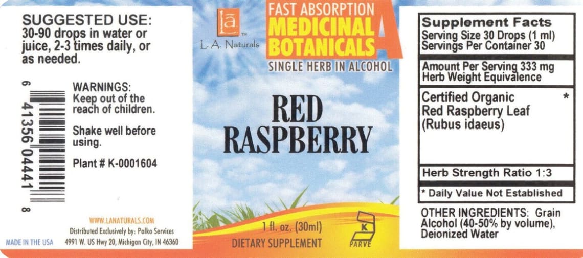 Red Raspberry from L.A. Naturals