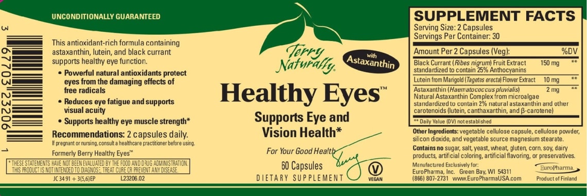 Healthy Eyes from Terry Naturally