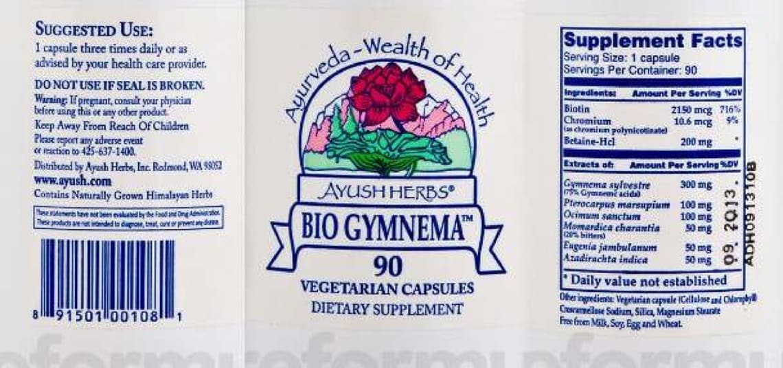 Bio Gymnema from Ayush Herbs