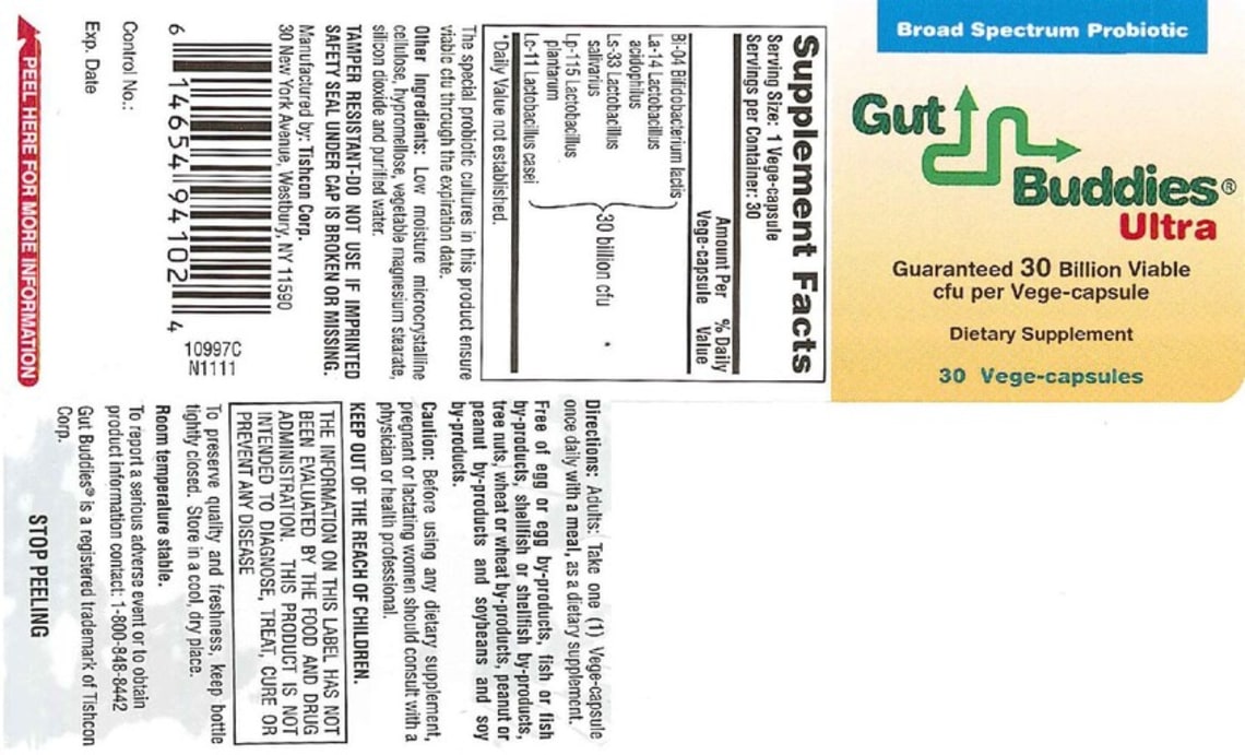 Gut Buddies Ultra from Tishcon Corp.