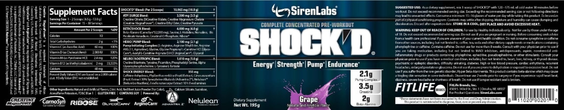 Shock'd Grape from SirenLabs