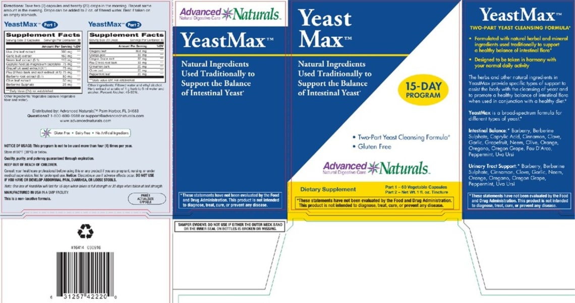 YeastMax Part 2 from Advanced Naturals