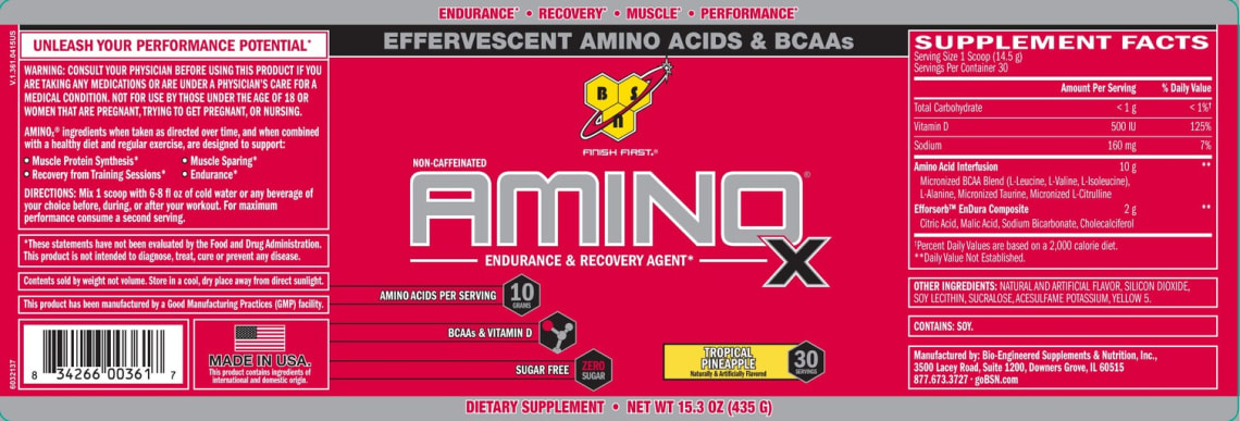 Amino X Tropical Pineapple from BSN