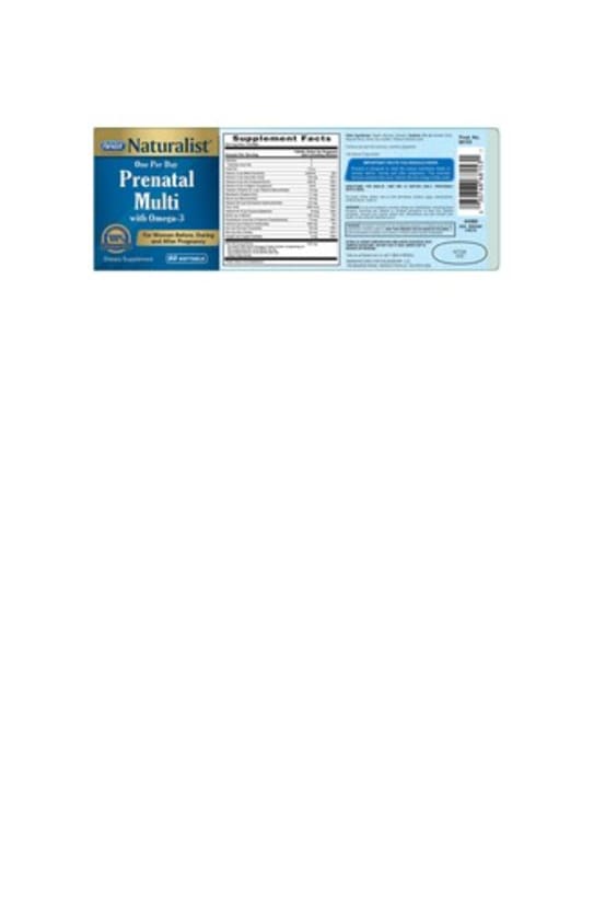 Prenatal Multi With Omega-3 from Rexall Naturalist