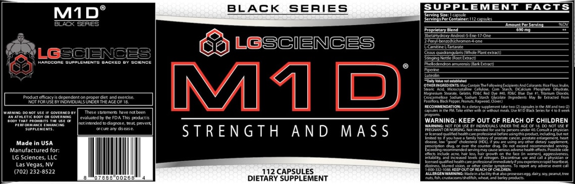 M1D Strength And Mass from LG Sciences