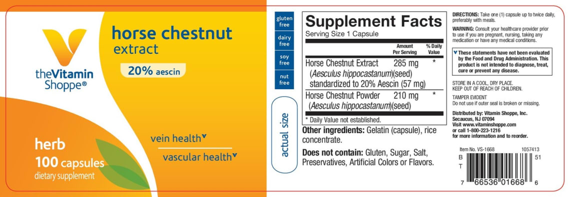 Horse Chestnut Extract from The Vitamin Shoppe