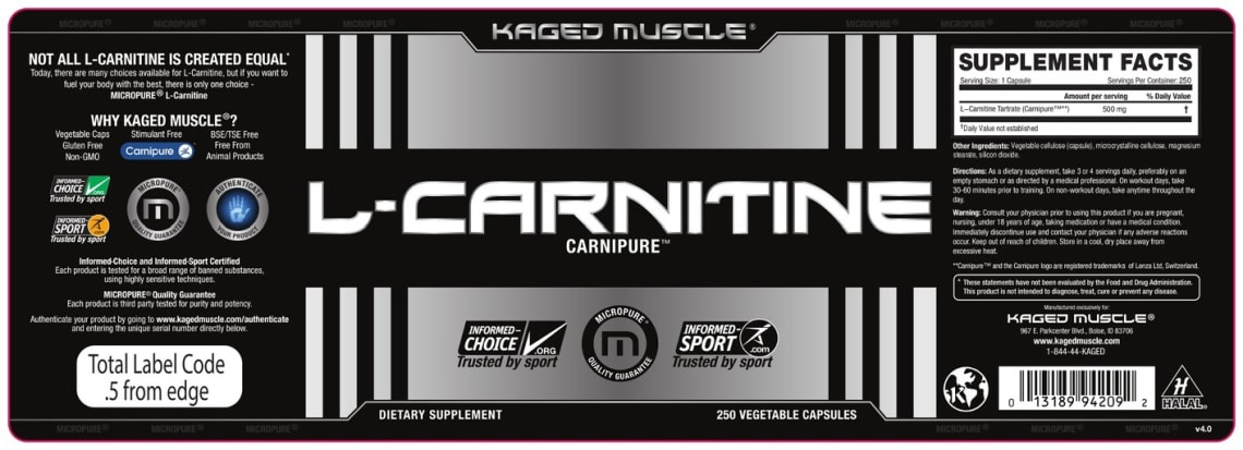 L-Carnitine from Kaged Muscle