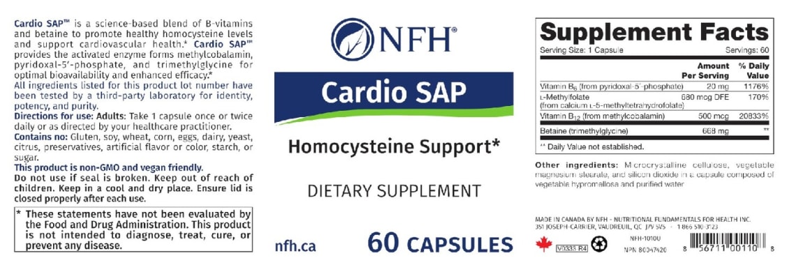 Cardio SAP from NFH