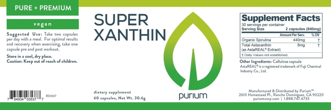 Super Xanthin from Purium
