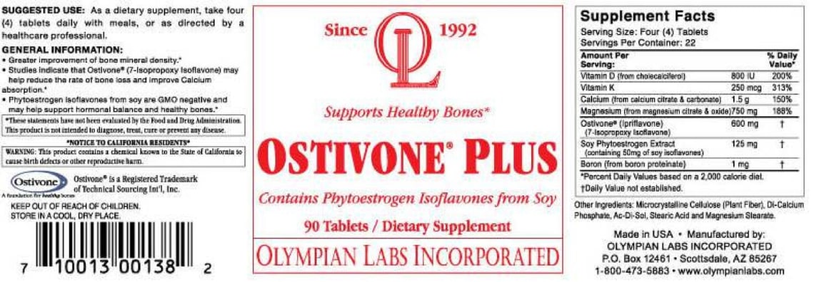 Ostivone Plus from OL Olympian Labs Incorporated