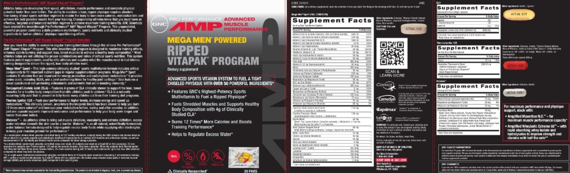 CLA from GNC Pro Performance AMP