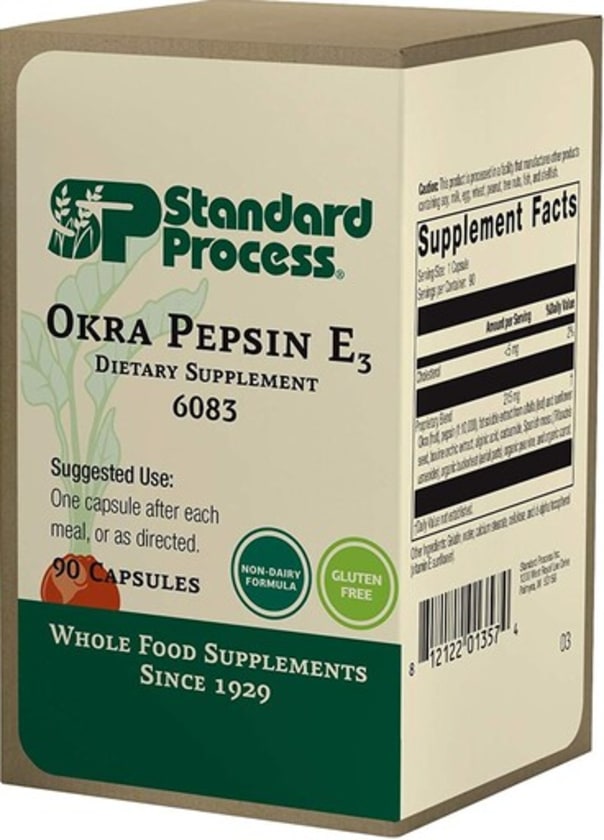 Okra Pepsin E3 from Standard Process