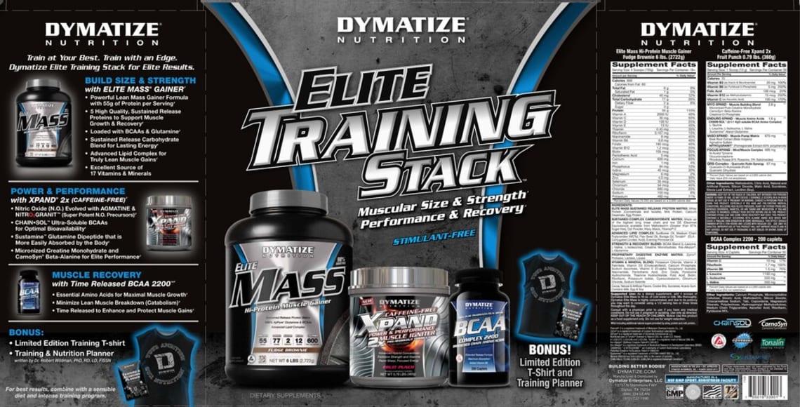 Caffeine-Free Xpand 2x Fruit Punch from Dymatize Nutrition