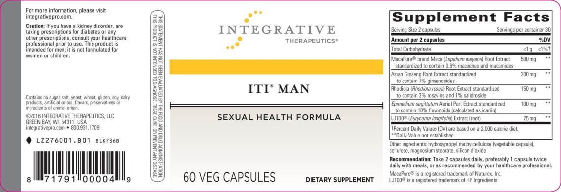 ITI Man from Integrative Therapeutics