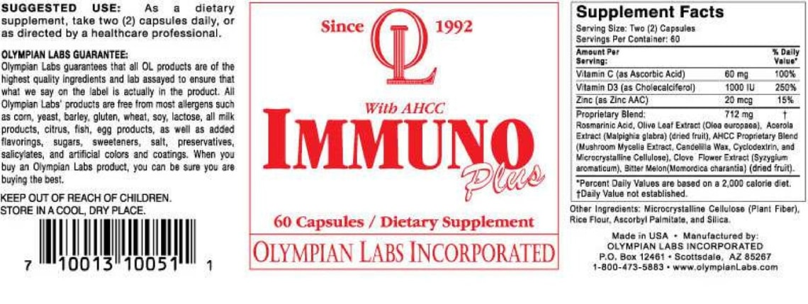 Immuno Plus from OL Olympian Labs Incorporated