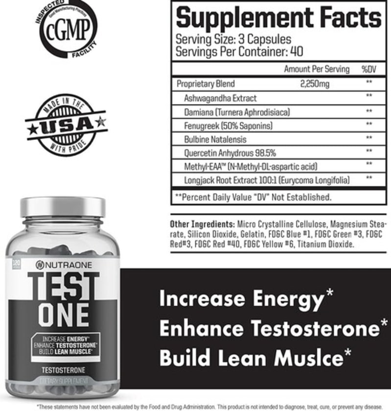 Test One from NutraOne