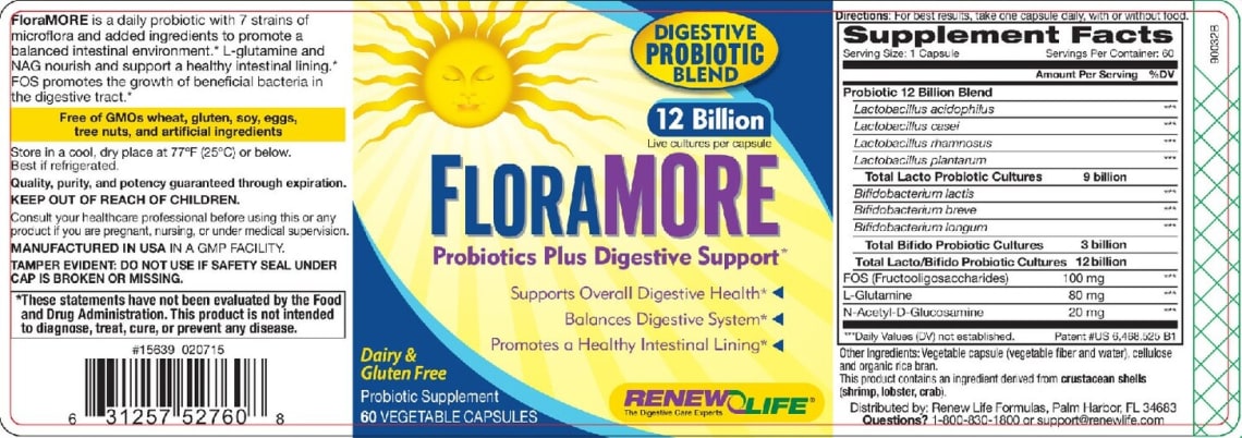 FloraMORE from Renew Life