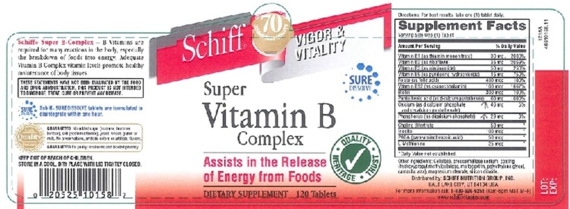 Super Vitamin B Complex from Schiff