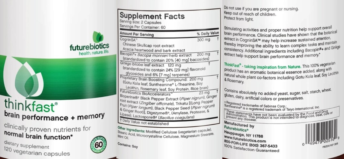 ThinkFast from Futurebiotics