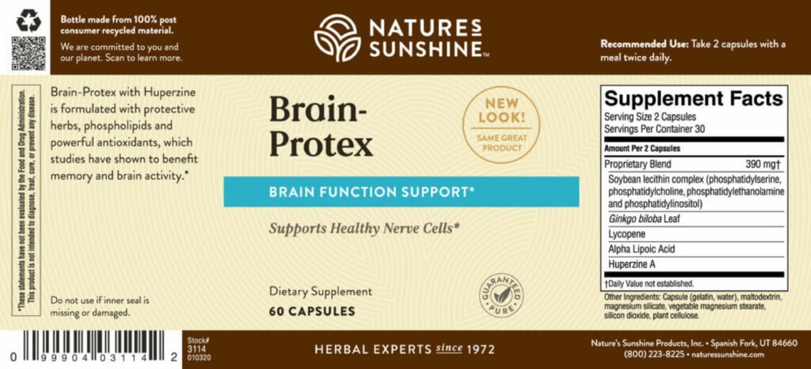 Brain-Protex from Nature's Sunshine