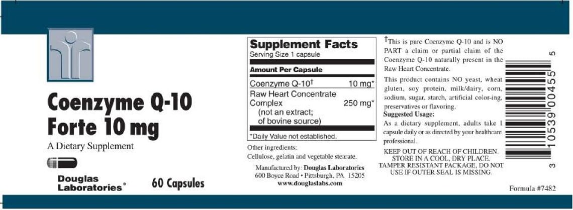 Coenzyme Q-10 Forte 10 mg from Douglas Laboratories