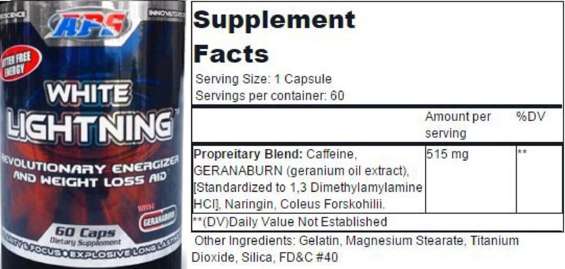 White Lightning from APS Nutrition