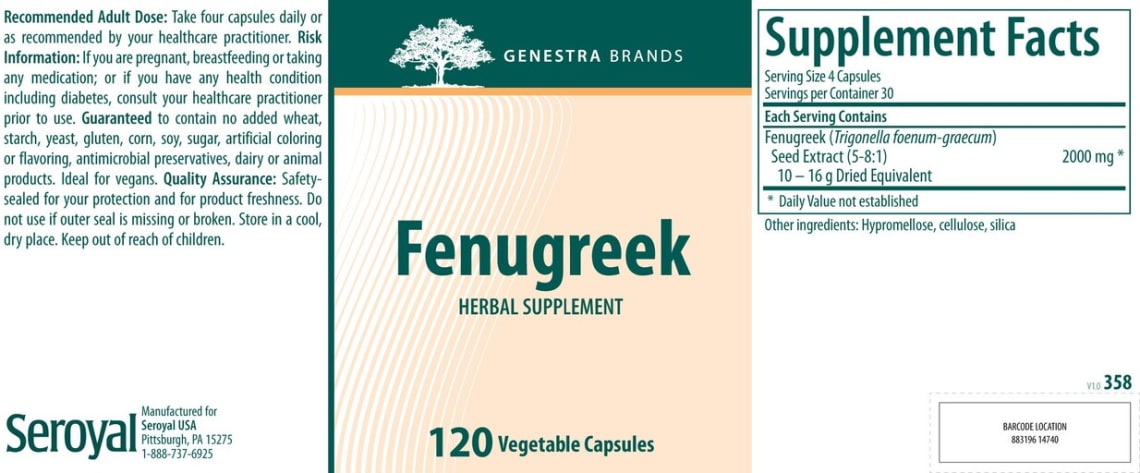 Fenugreek from Genestra Brands