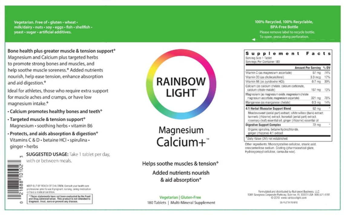 Magnesium Calcium+ from Rainbow Light