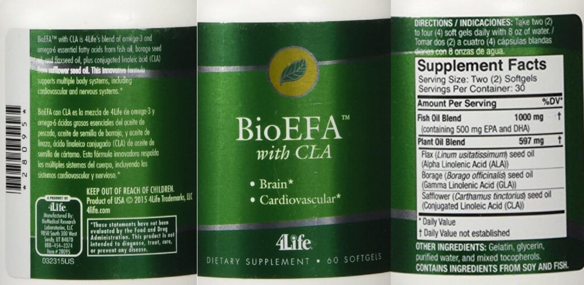 BioEFA with CLA from 4Life