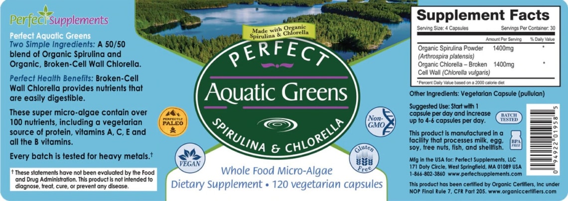 Perfect Aquatic Greens from Perfect Supplements