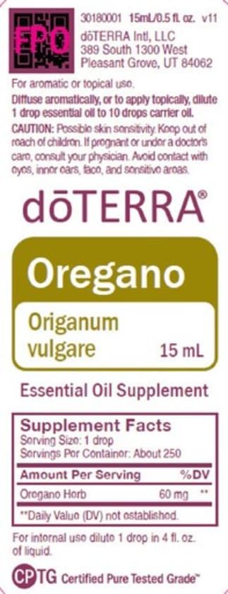 Oregano from doTERRA