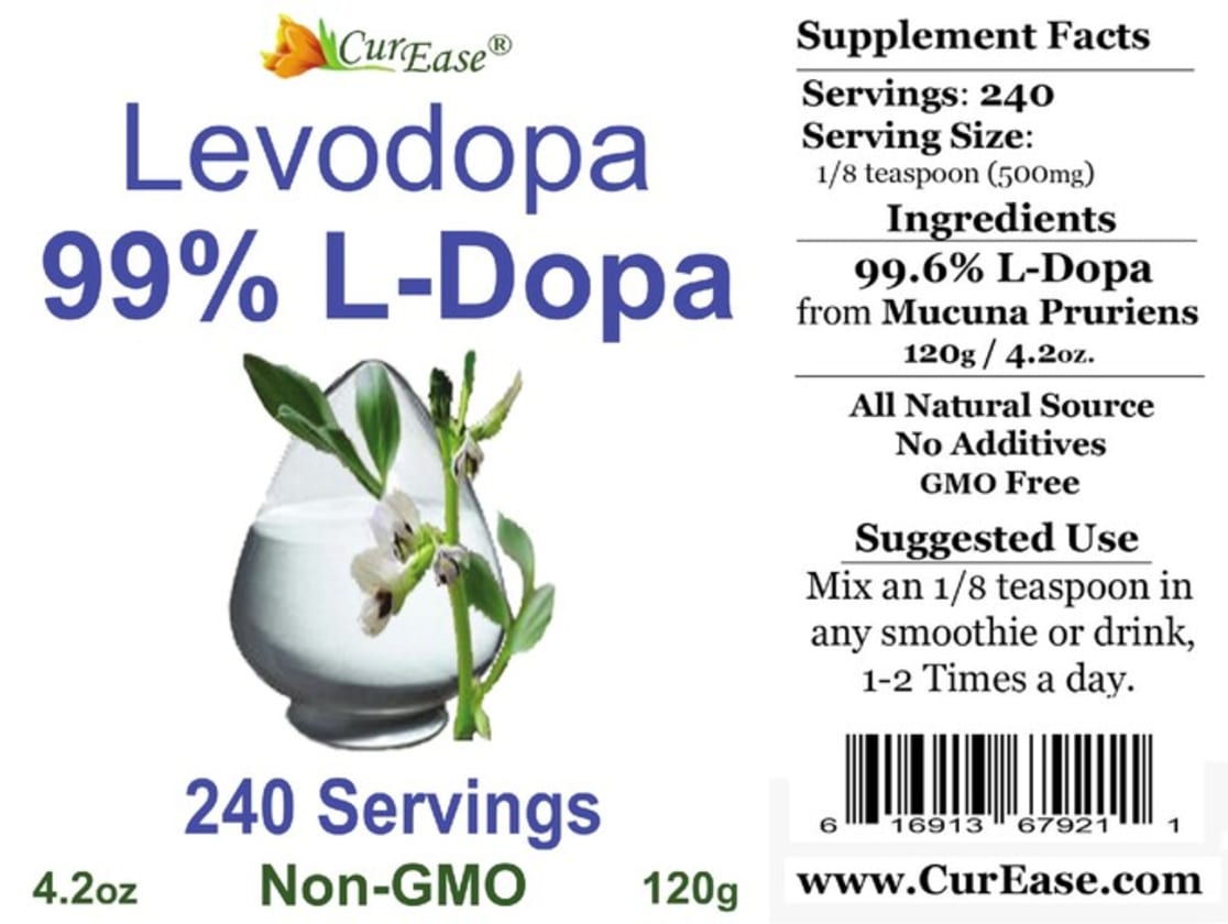 Levodopa 99% L-Dopa from CurEase
