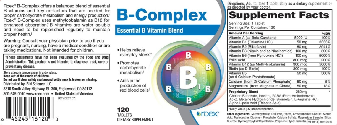 B-Complex from Roex