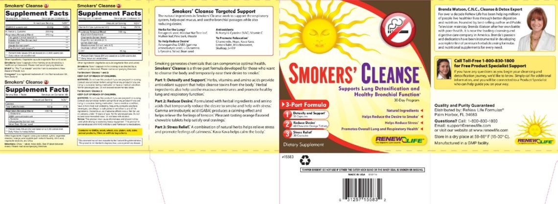 Smokers' Cleanse 1 from Renew Life