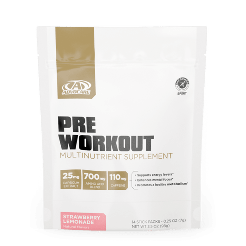 Pre Workout Strawberry Lemonade from AdvoCare