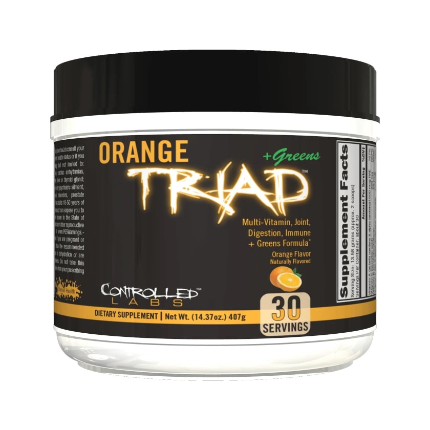 Orange Triad + Greens (Orange) from Controlled Labs