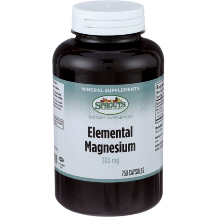 Elemental Magnesium 300 mg from Sprouts Farmers Market