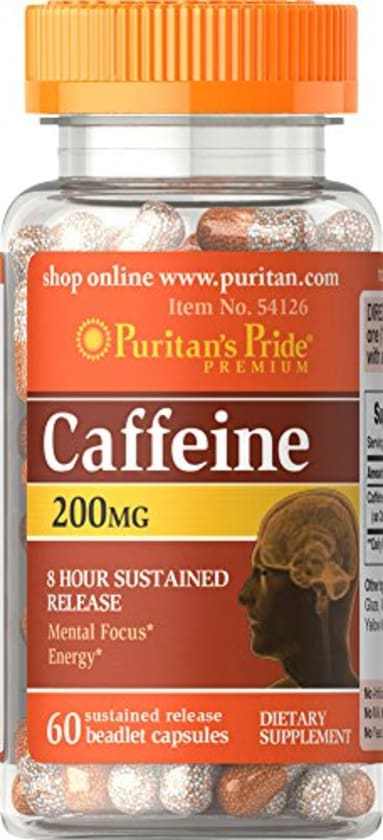 Caffeine 200mg from Puritan's Pride