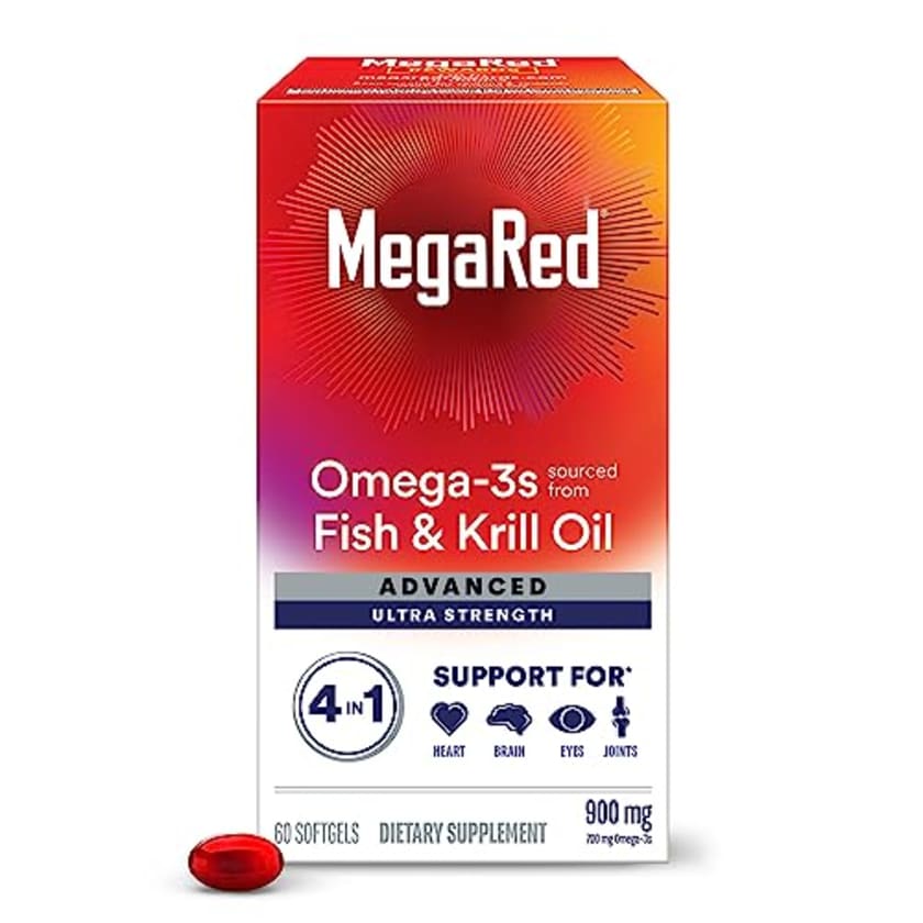 Omega-3s Fish & Krill Oil from Megared