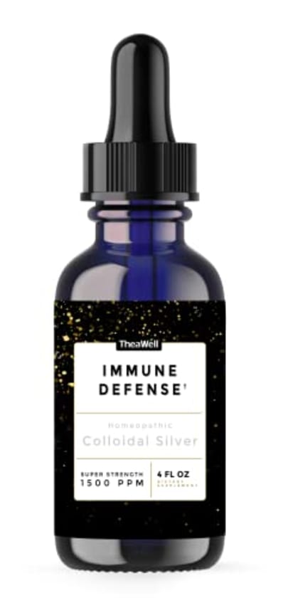 Homeopathic Colloidal Silver 1500 PPM from TheaWell