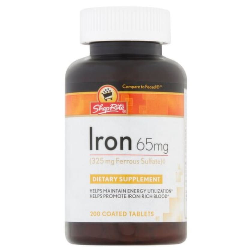 Iron 65mg from ShopRite
