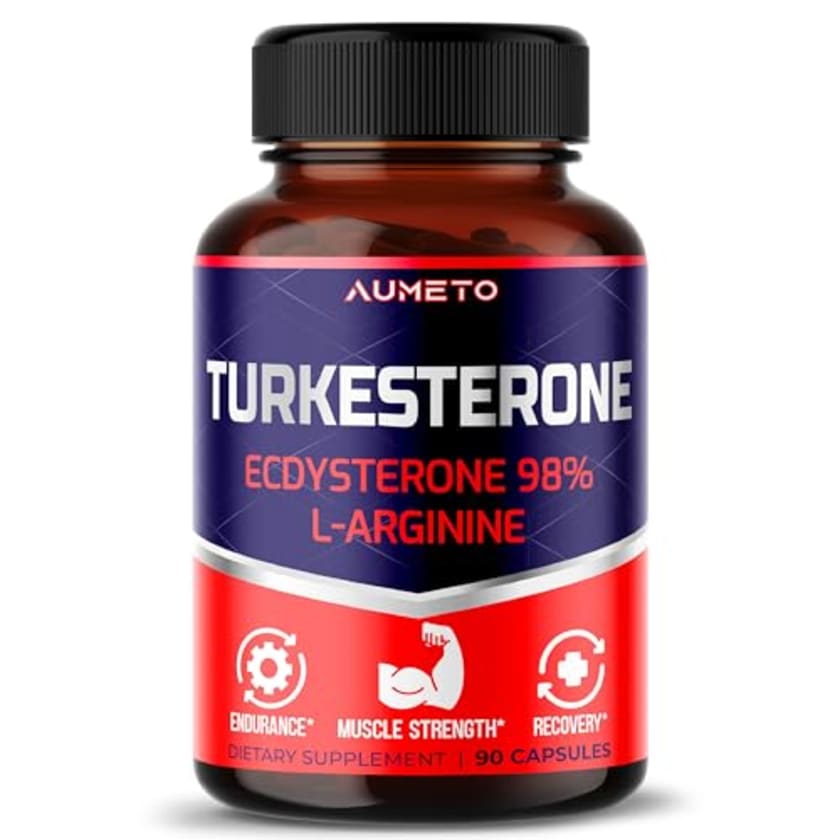 Turkesterone Ecdysterone 98% L-Arginine from AUMETO