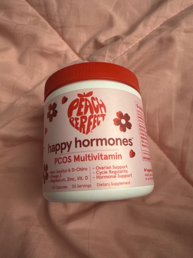 Happy Hormones PCOS Multivitamin from Peach Perfect