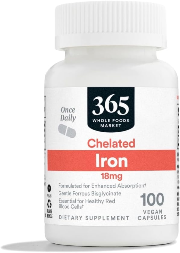Chelated Iron 18 mg from 365 by Whole Foods Market