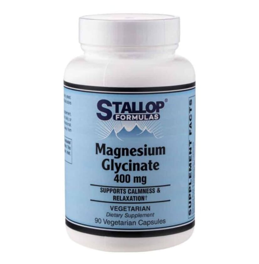 Magnesium Glycinate 400 mg from Stallop Formulas