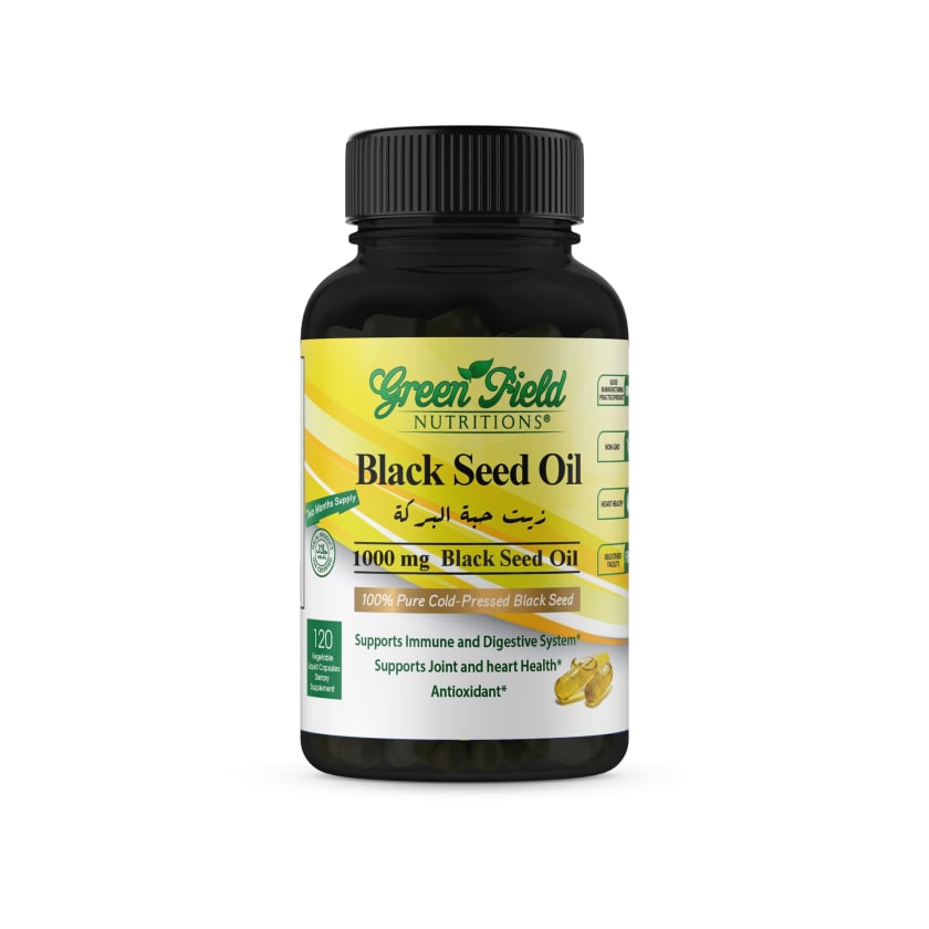 Black Seed Oil 1000mg from Greenfield Nutritions