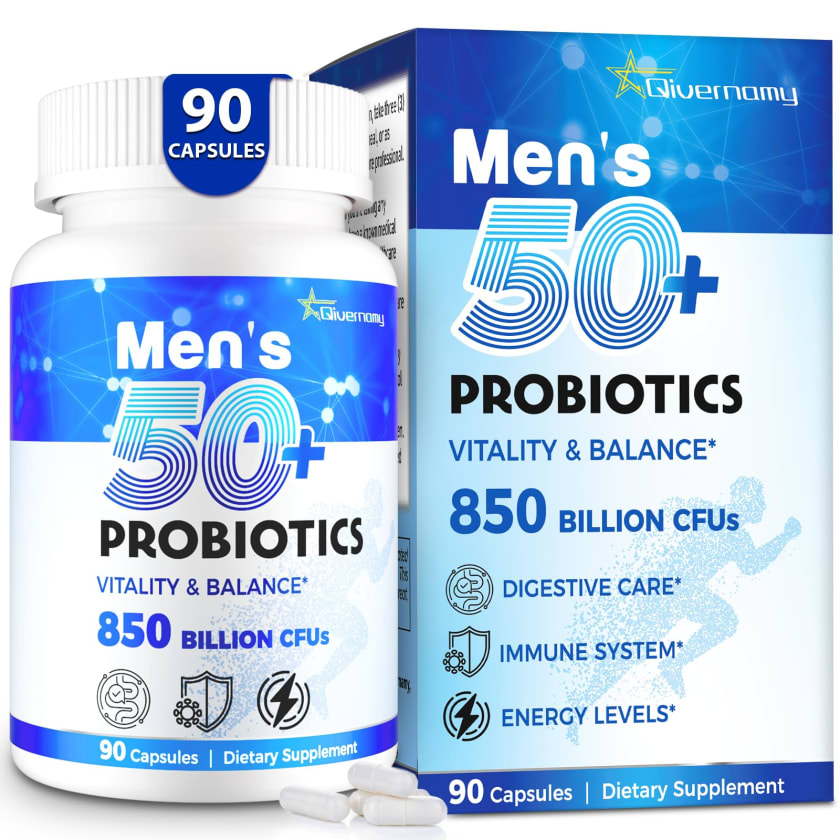 Men's 50+ Probiotics from QIVERNAMY
