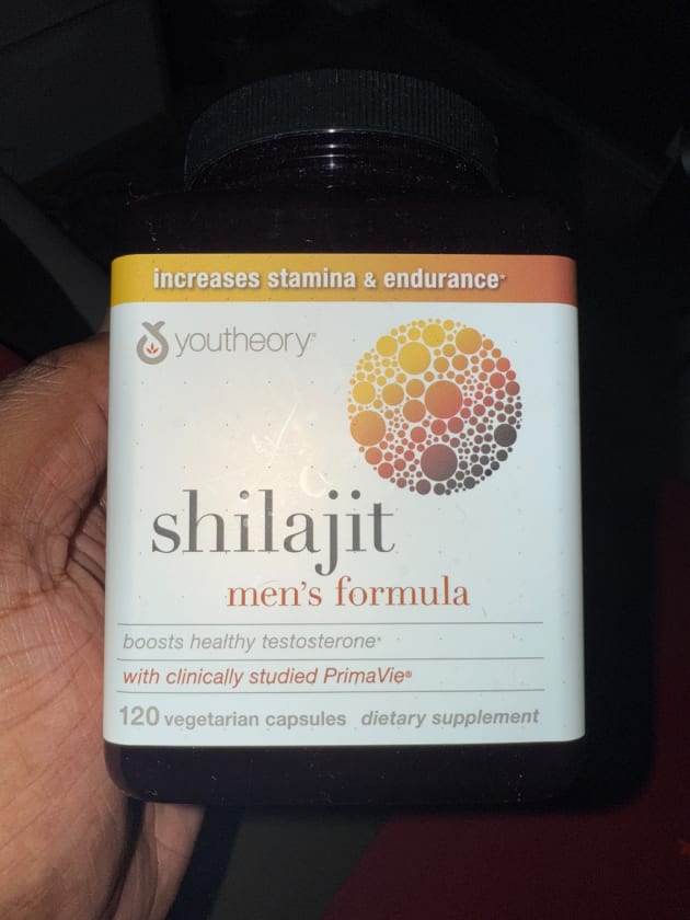 shilajit men's formula from Youtheory