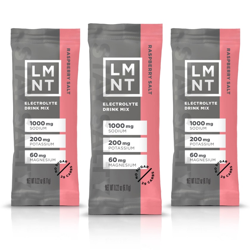 Zero-Sugar Electrolytes (Raspberry Salt) from LMNT